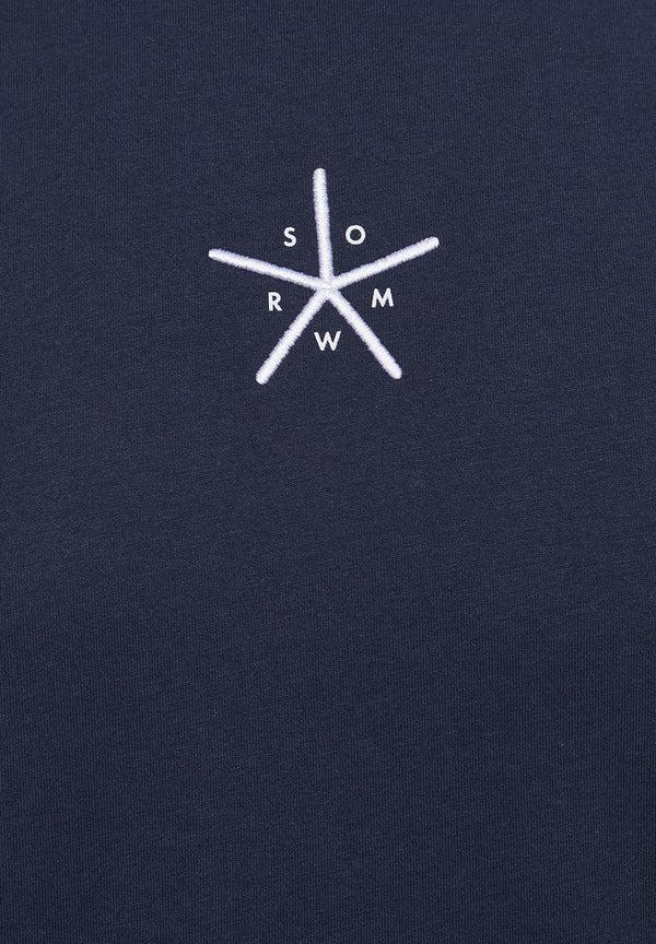 Somwr ASTERISK TEE (black) NVY012