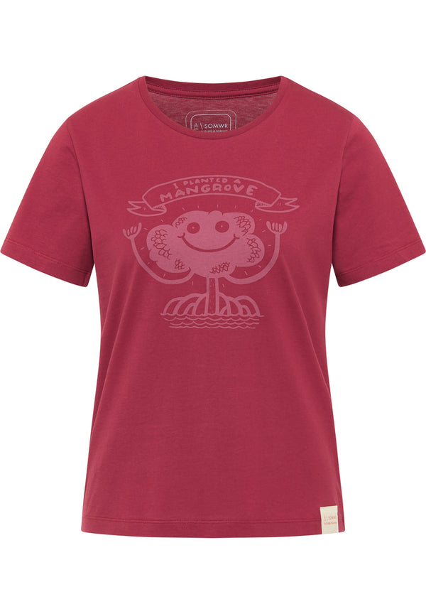 Somwr MANGROVE ROOT TEE BLK000