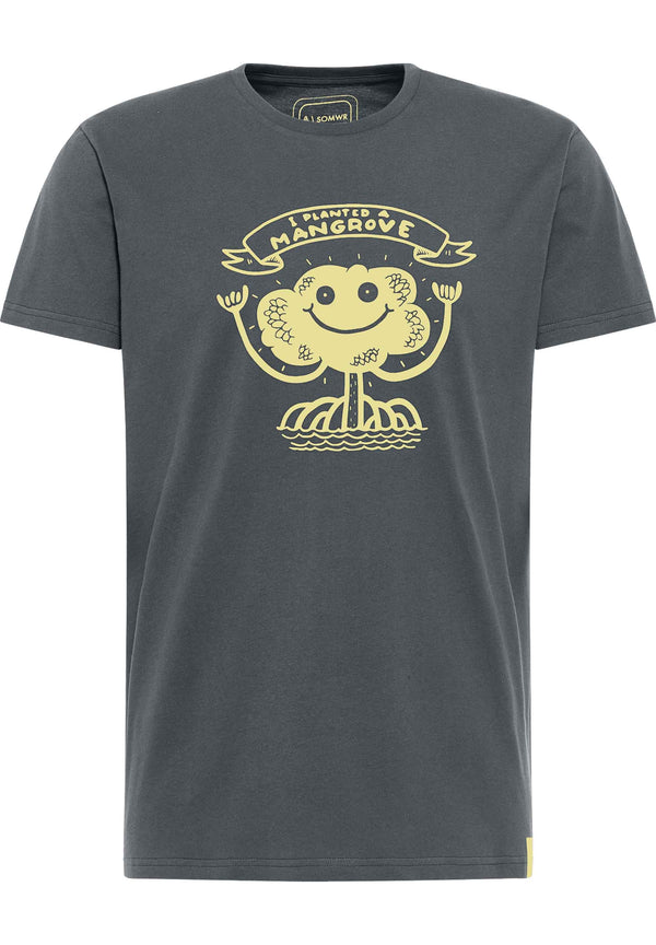 Somwr MANGROVE TREE TEE GRY010