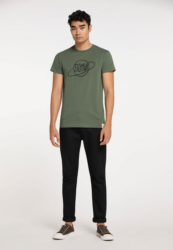 somwr PLANET SPHERE TEE BLK000