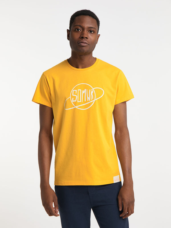 somwr PLANET SPHERE TEE (Yellow) YEL008