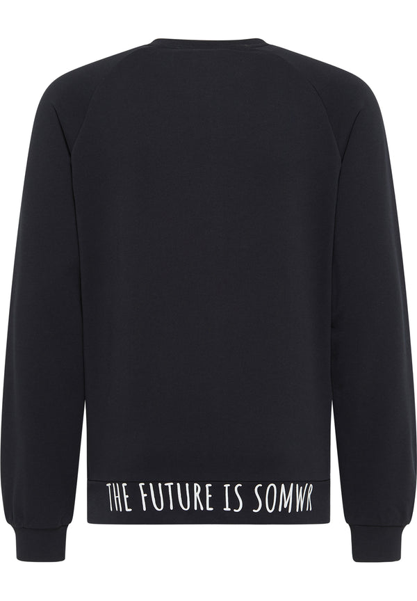 Somwr REFRESH SWEATER BLK000