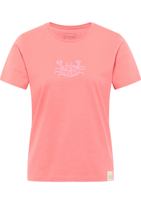 Somwr SHELLFISH TEE BLK000