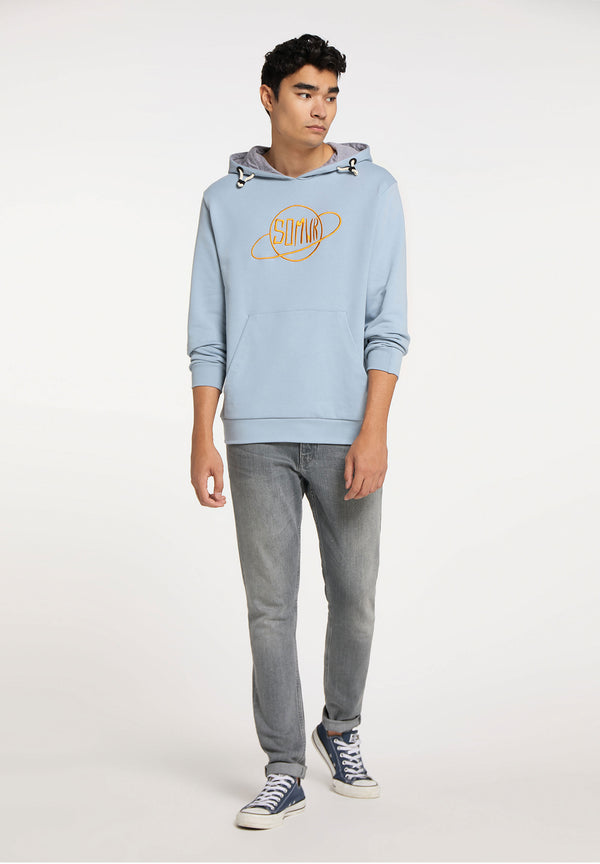 somwr SUSTAIN THE PLANET HOODIE BLU003