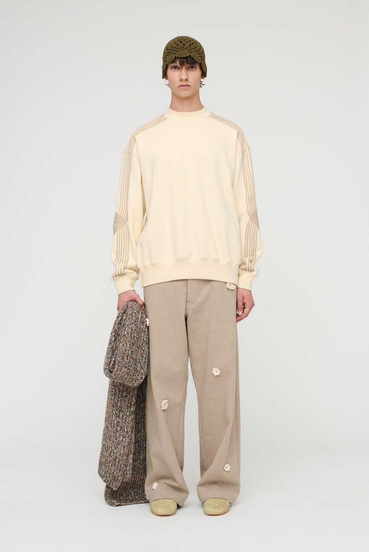 Song For The Mute "Appliqué" Gym Pullover / Song For The Mute