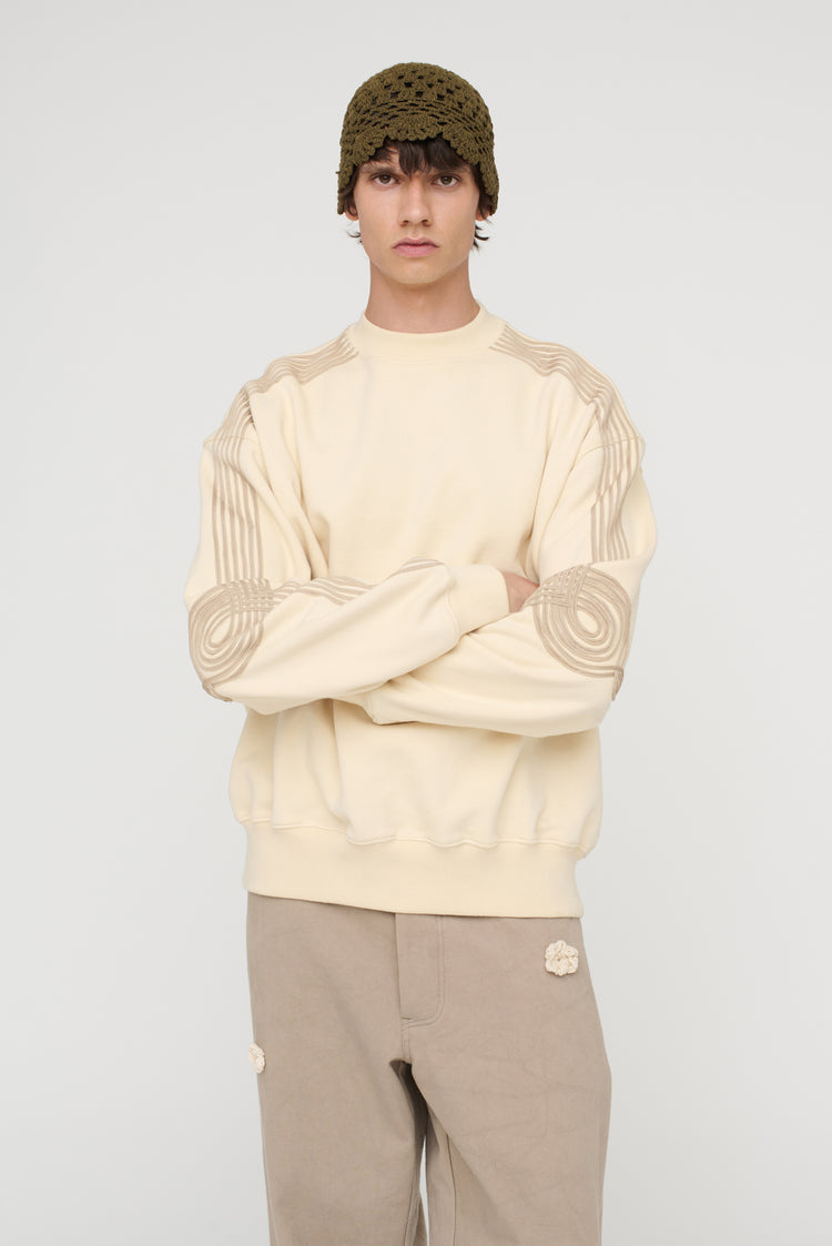 song for the mute "Appliqué" Gym Pullover / Song for the Mute