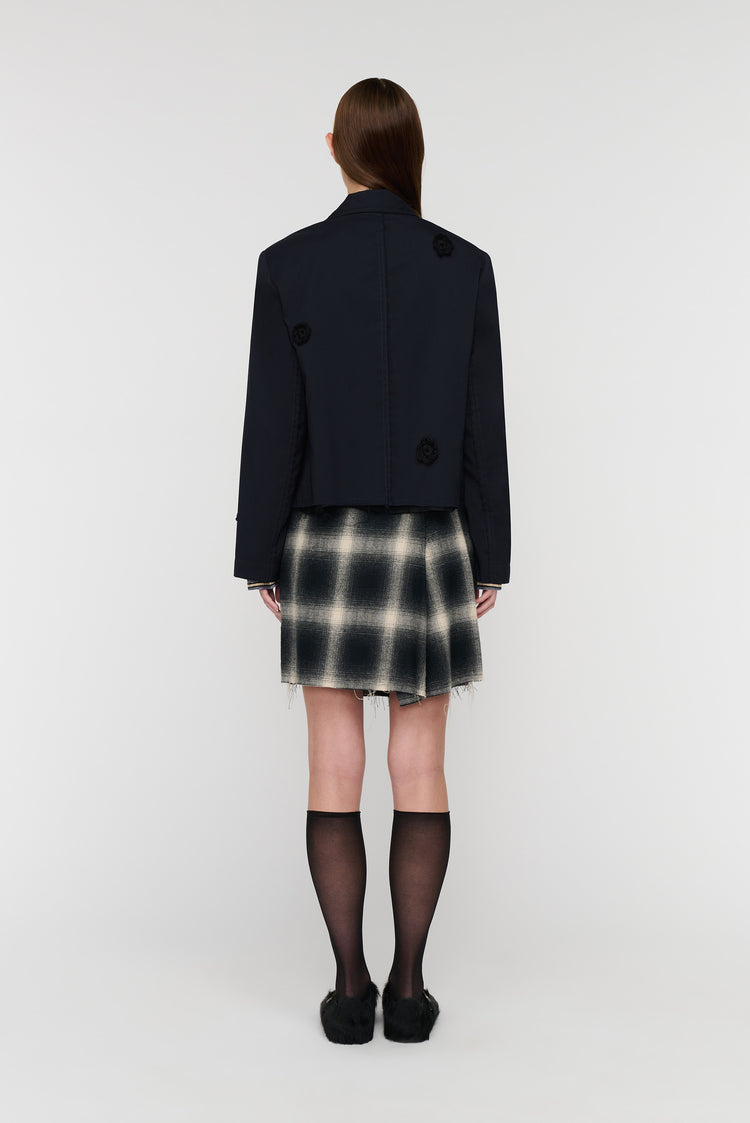 Song For The Mute "Daisy" Cropped Blazer / Song For The Mute