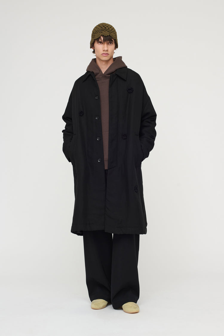 Song For The Mute "Daisy" Padded Coach Coat / Song For The Mute