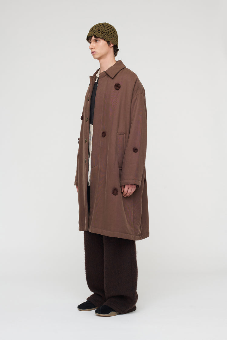 Song For The Mute "Daisy" Padded Coach Coat / Song For The Mute
