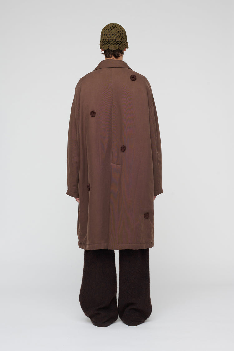 Song For The Mute "Daisy" Padded Coach Coat / Song For The Mute