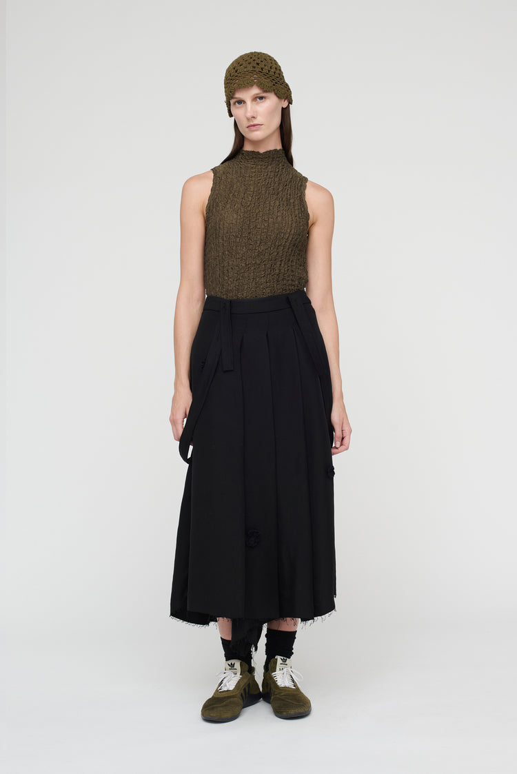 Song For The Mute "Daisy" Pleated Skirt / Song For The Mute