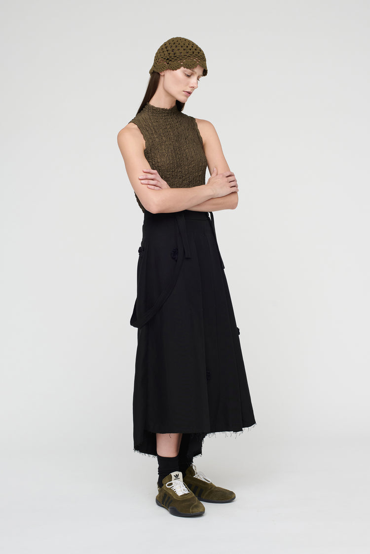 song for the mute "Daisy" Pleated Skirt / Song for the Mute