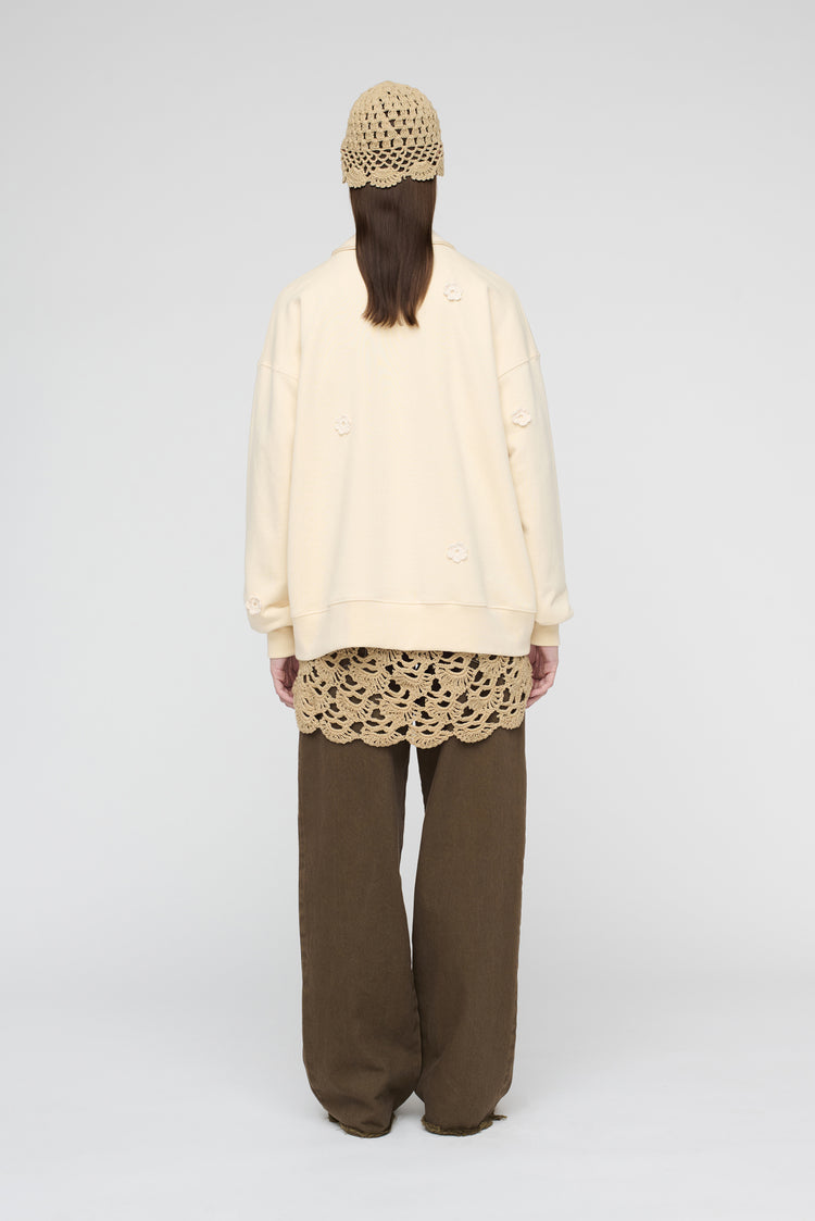 Song For The Mute "Daisy" Quarter Zip Jumper / Song For The Mute