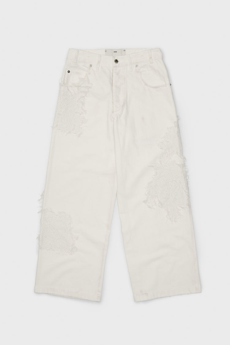 song for the mute Denim Wide Leg Pant / Song for the Mute