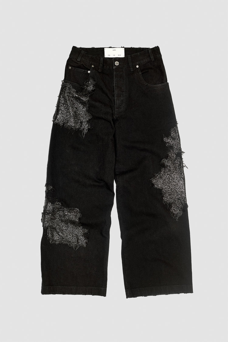 song for the mute Denim Wide Leg Pant / Song for the Mute