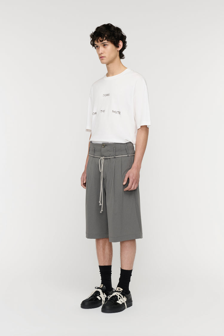 Song For The Mute Double Pleated Shorts / Song For The Mute