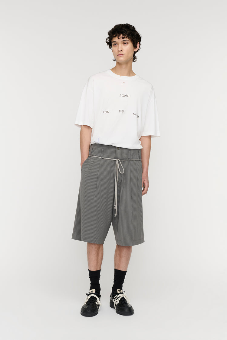 Song For The Mute Double Pleated Shorts / Song For The Mute