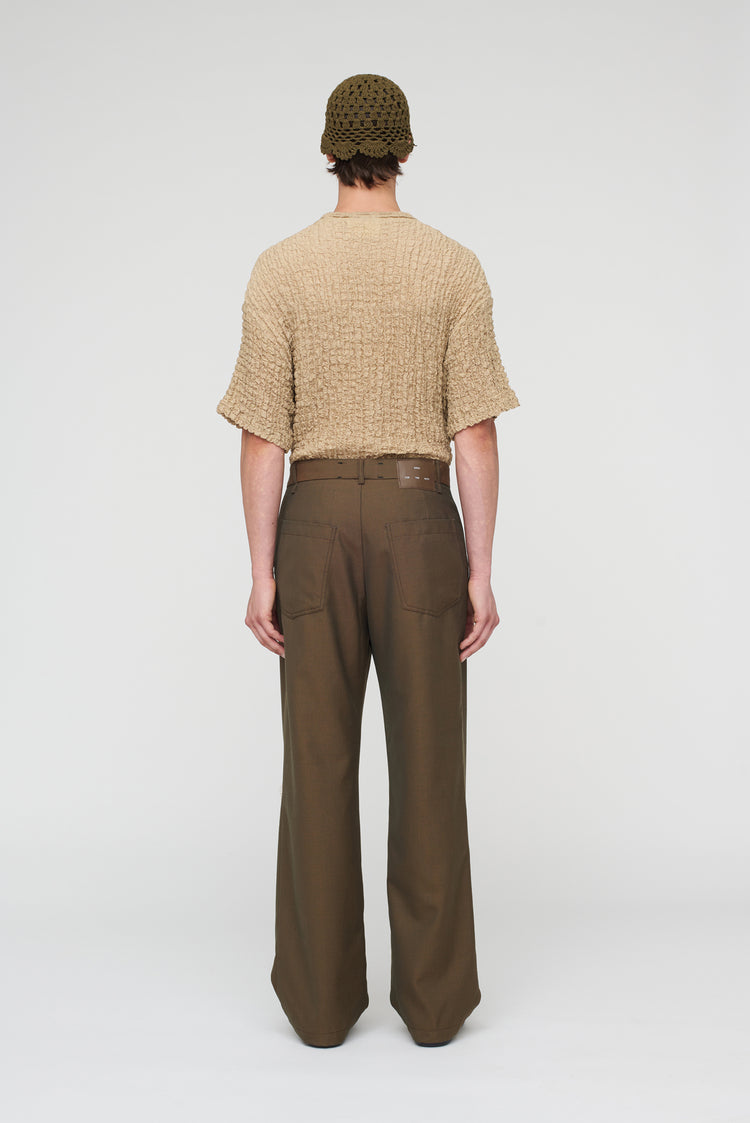 Song For The Mute "Flower" Loose Pleated Pant / Song For The Mute