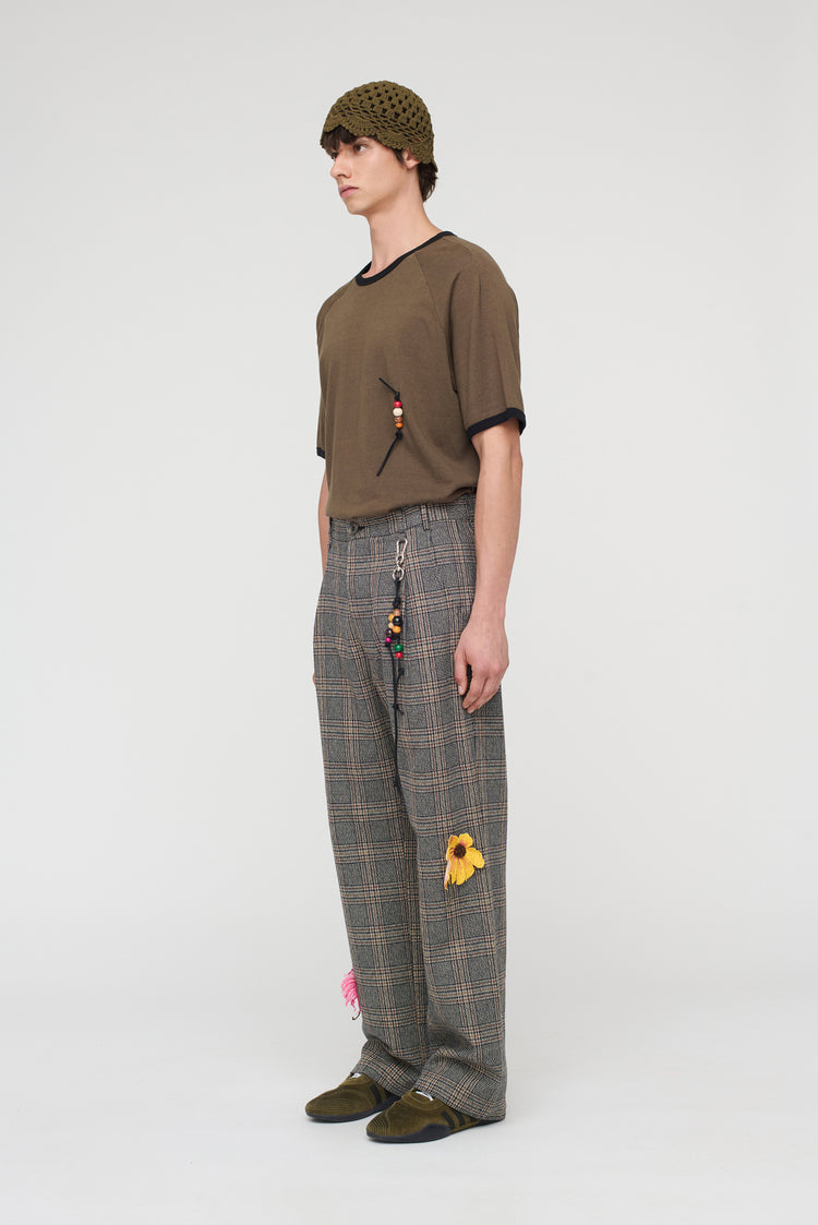 Song For The Mute "Flower" Loose Pleated Pant / Song For The Mute
