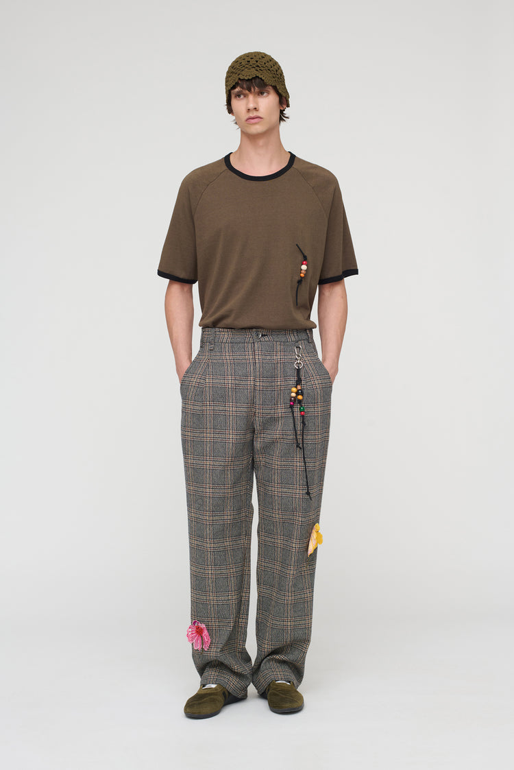 Song For The Mute "Flower" Loose Pleated Pant / Song For The Mute