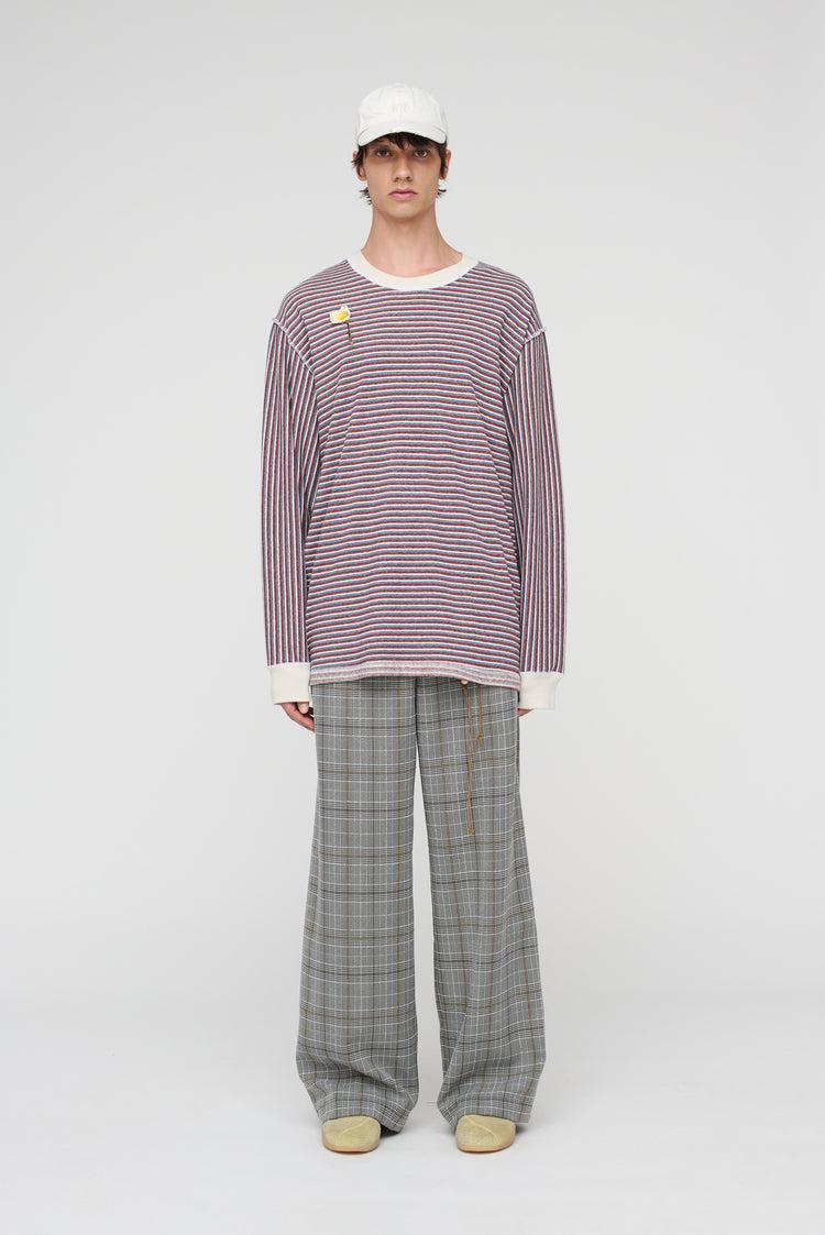 song for the mute "Flower" Oversized Crew Neck Pullover / Song for the Mute