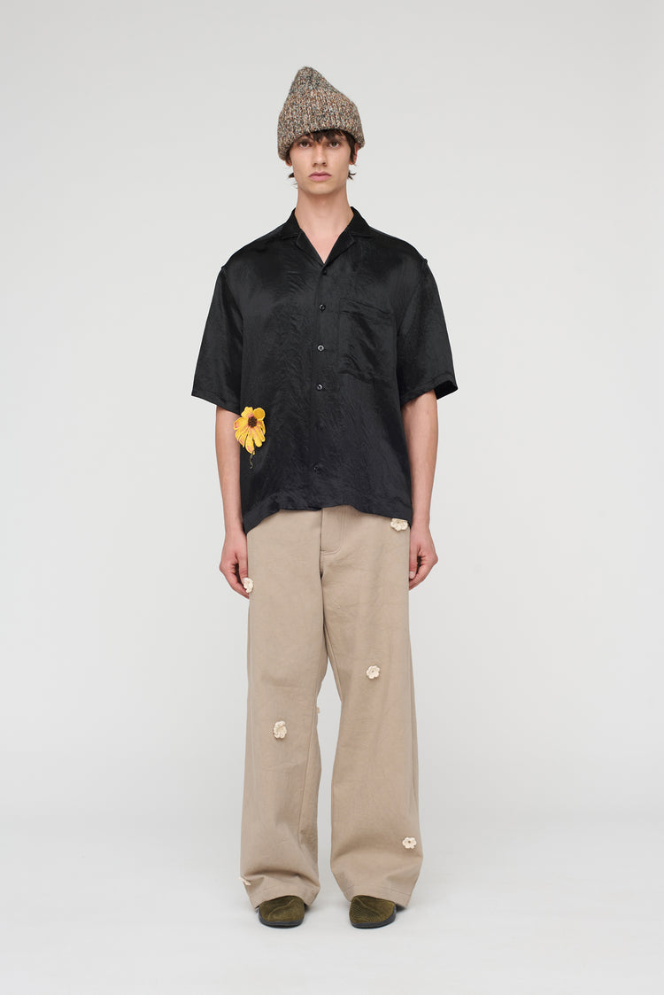 Song For The Mute "Flower" S/S Box Shirt / Song For The Mute