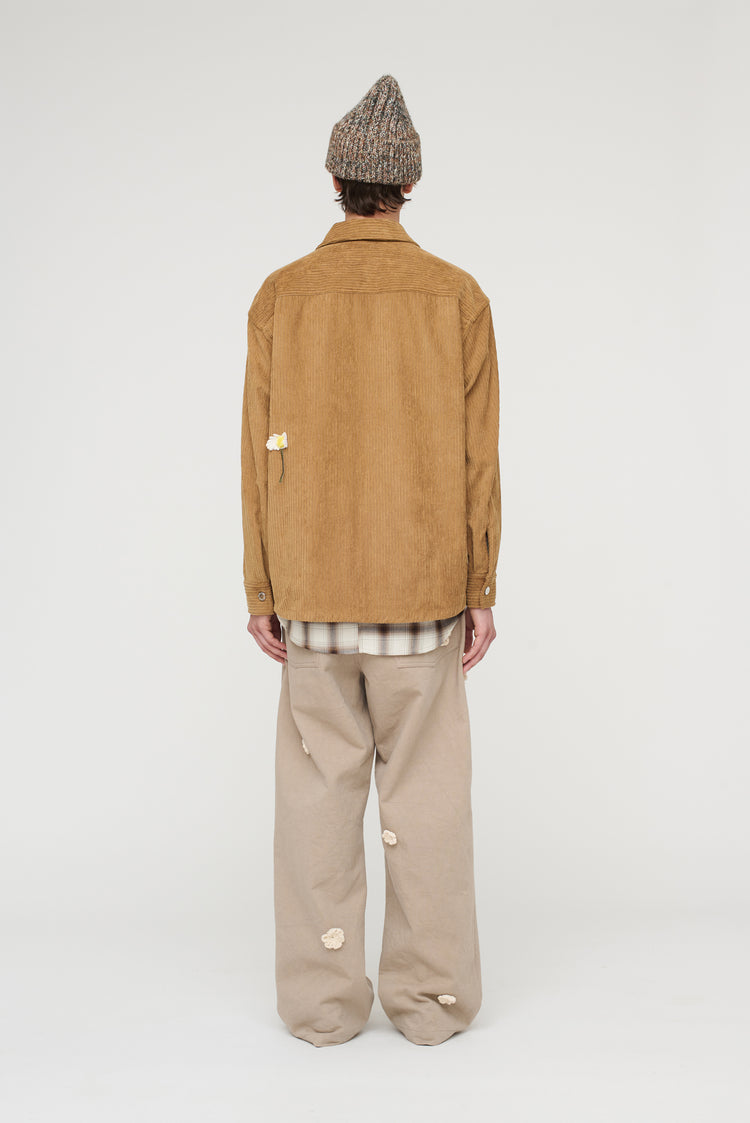 Song For The Mute "Flower" Shirt Jacket / Song For The Mute