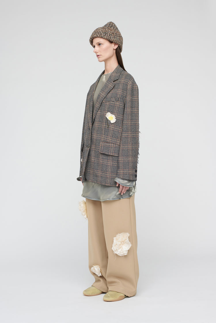 Song For The Mute "Flower" Square Blazer / Song For The Mute