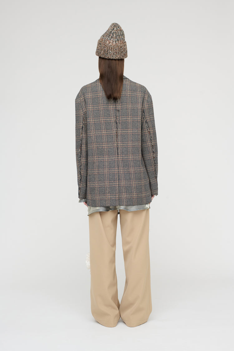 Song For The Mute "Flower" Square Blazer / Song For The Mute