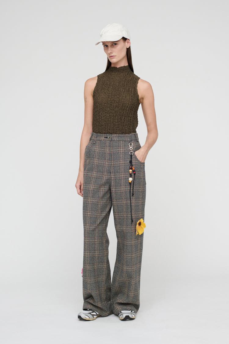 Song For The Mute "Flower" Wide Leg Pant / Song For The Mute