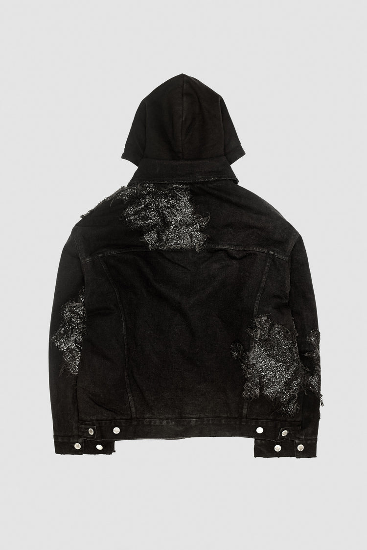 Song For The Mute Hooded Denim Jacket / Song For The Mute