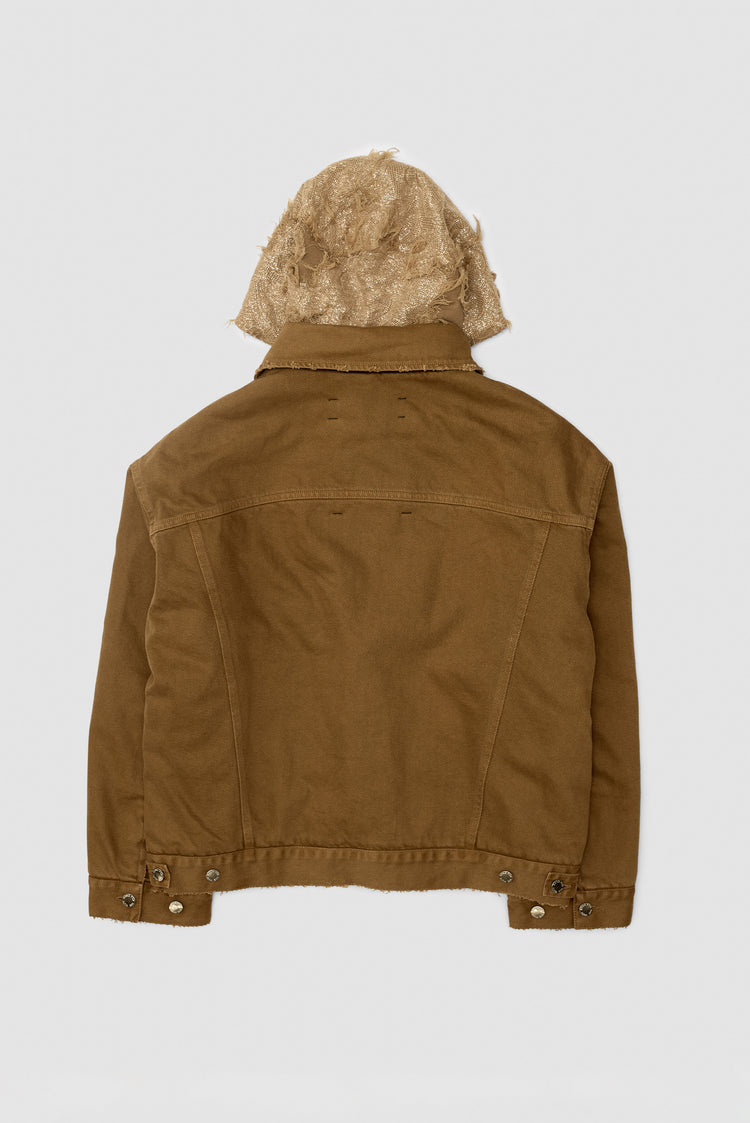 Song For The Mute Hooded Denim Jacket / Song For The Mute