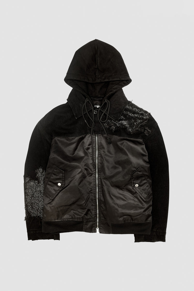 song for the mute Hooded Denim Jacket / Song for the Mute