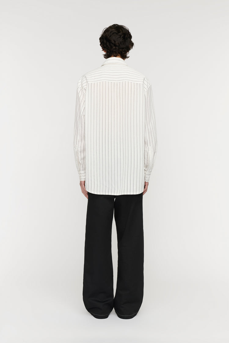 Song For The Mute L/S Pleated Box Shirt / Song For The Mute
