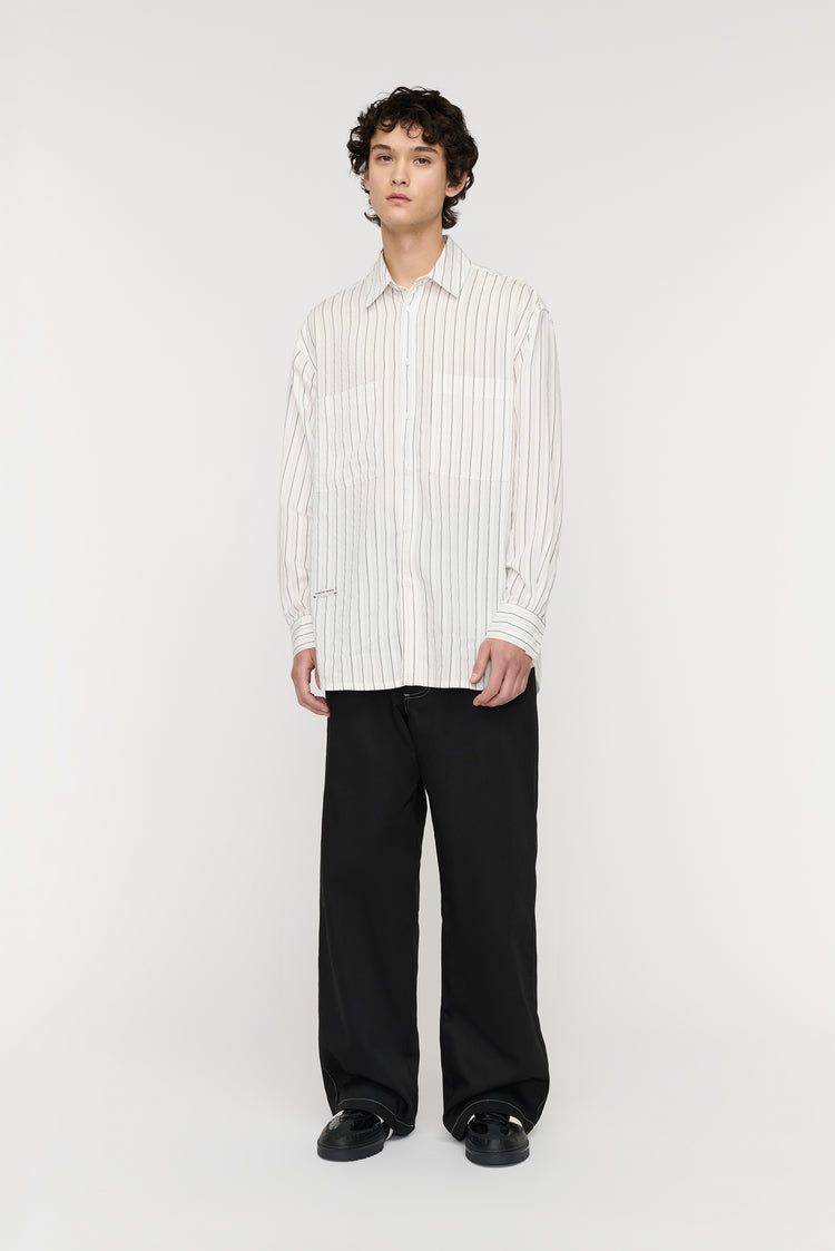 Song For The Mute L/S Pleated Box Shirt / Song For The Mute