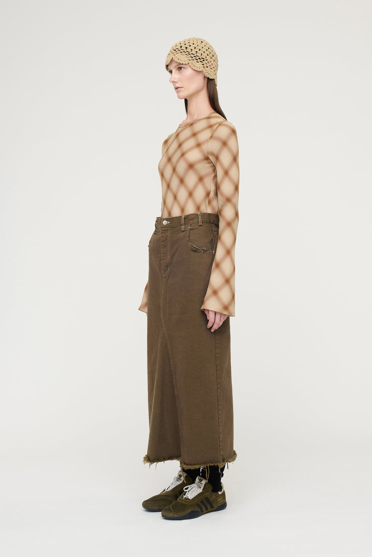 Song For The Mute Long Pencil Skirt / Song For The Mute