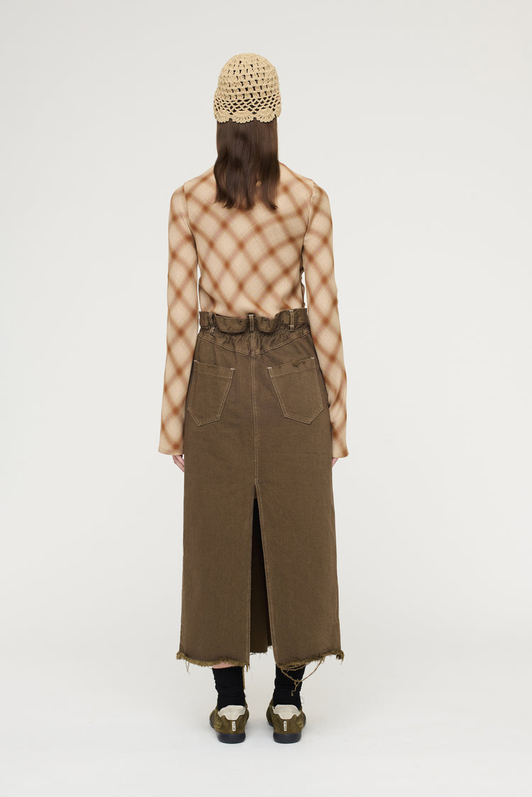 Song For The Mute Long Pencil Skirt / Song For The Mute