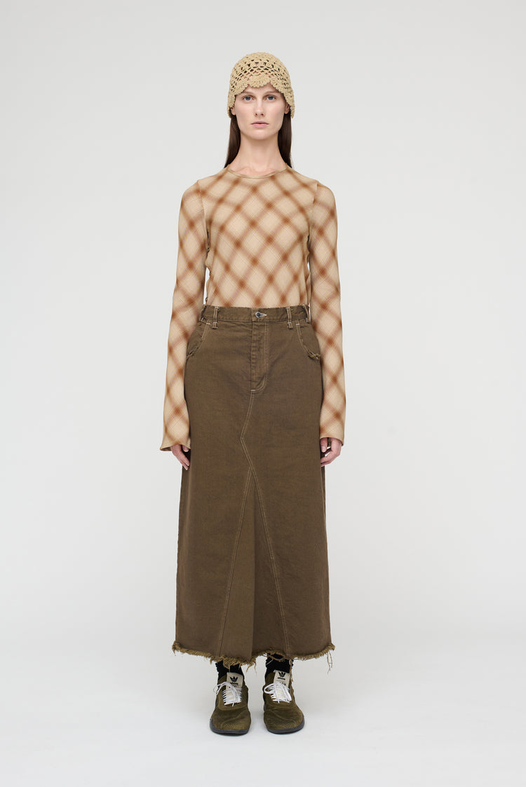 song for the mute Long Pencil Skirt / Song for the Mute