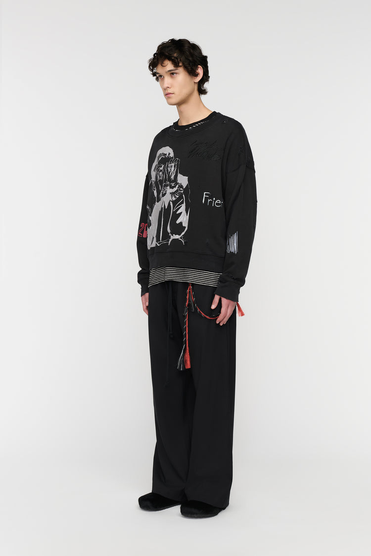 Song For The Mute "Peaking Kid" Relaxed Pullover / Song For The Mute
