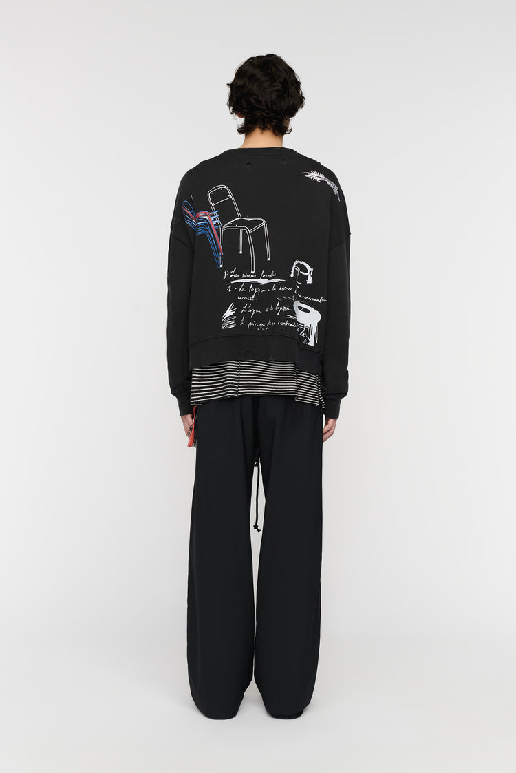 Song For The Mute "Peaking Kid" Relaxed Pullover / Song For The Mute