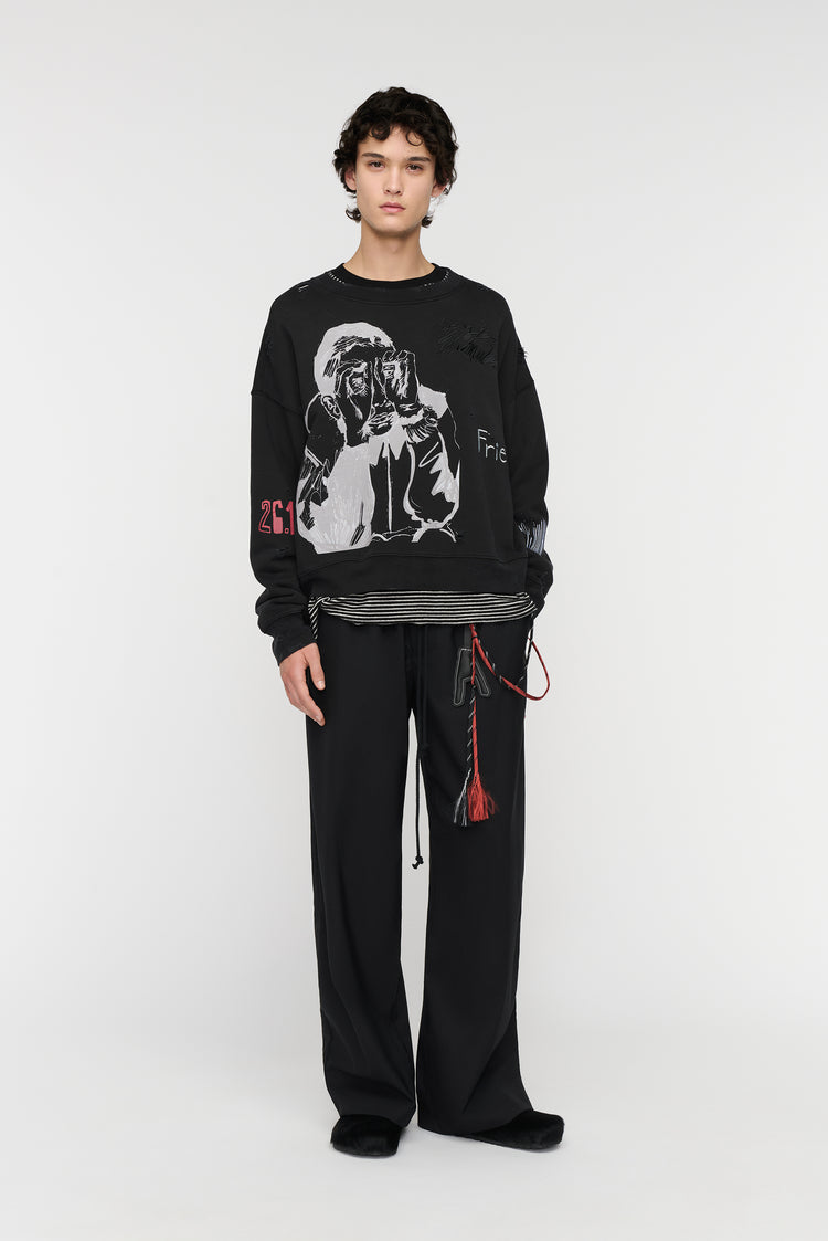 Song For The Mute "Peaking Kid" Relaxed Pullover / Song For The Mute