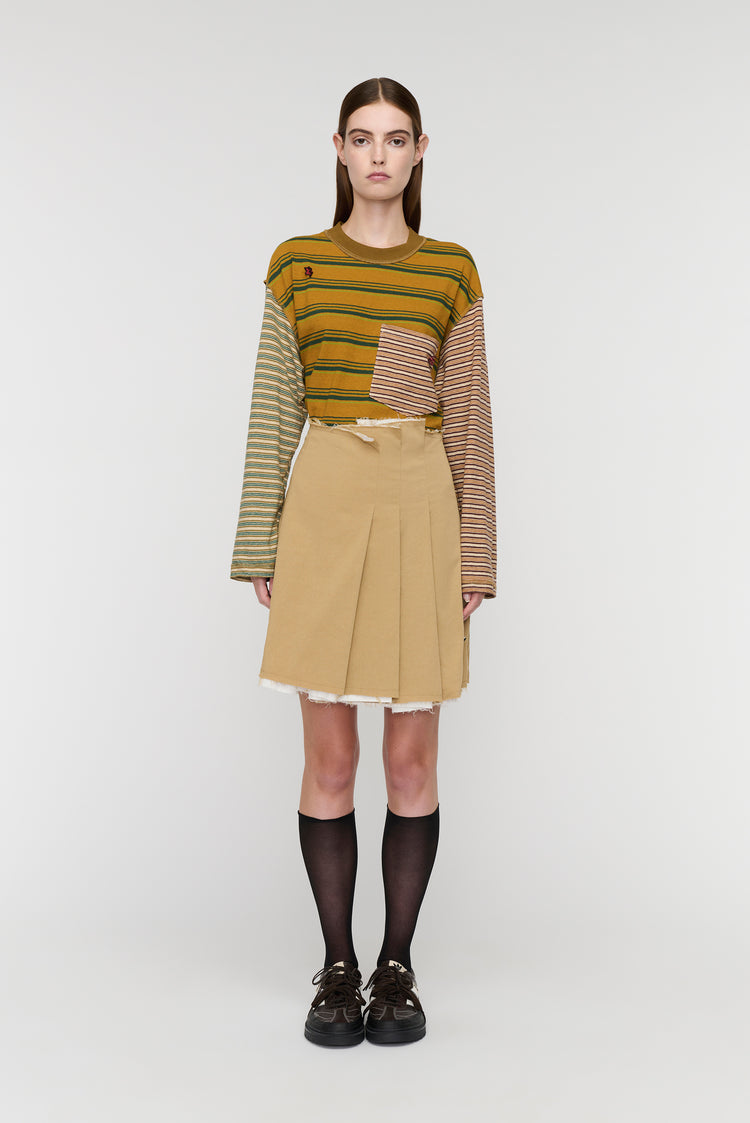 song for the mute Pleated Mini Skirt / Song for the Mute