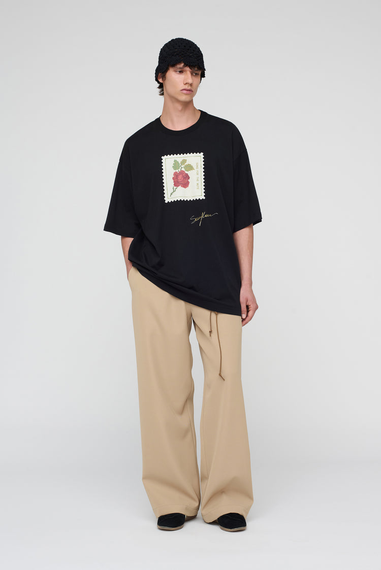 Song For The Mute "Rose Stamp" Gym Tee / Song For The Mute