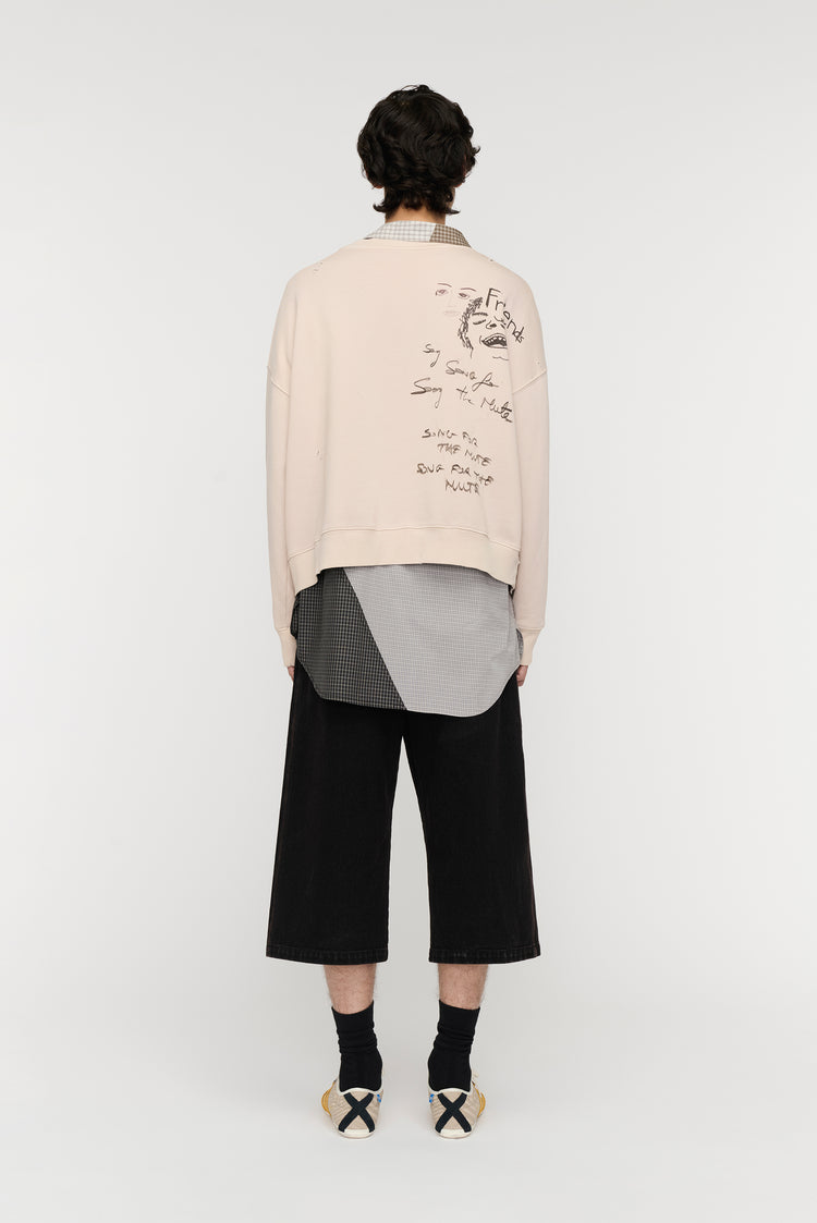 Song For The Mute "School Portrait" Relaxed Pullover / Song For The Mute