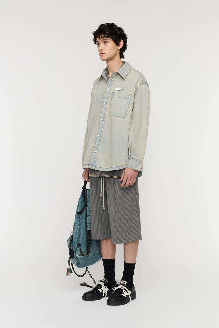 Song For The Mute "School Portrait" Shirt Jacket / Song For The Mute