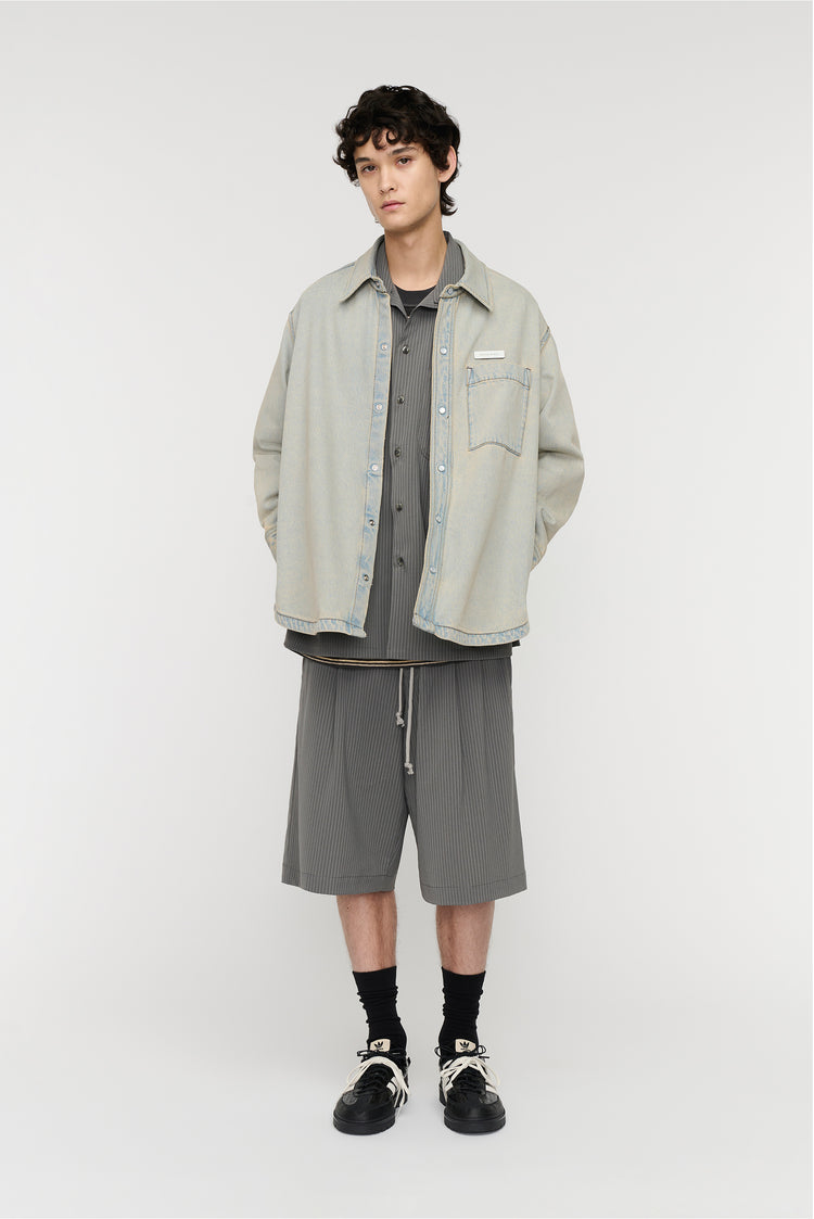 Song For The Mute "School Portrait" Shirt Jacket / Song For The Mute