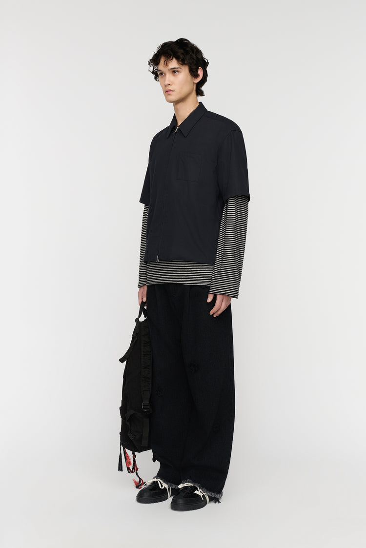 Song For The Mute Workman Zip Up Shirt / Song For The Mute
