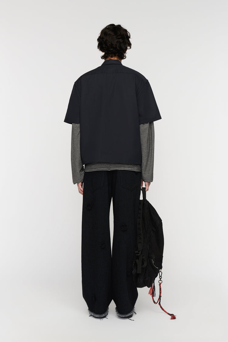 Song For The Mute Workman Zip Up Shirt / Song For The Mute