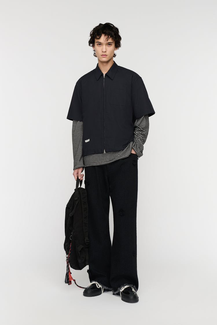 Song For The Mute Workman Zip Up Shirt / Song For The Mute