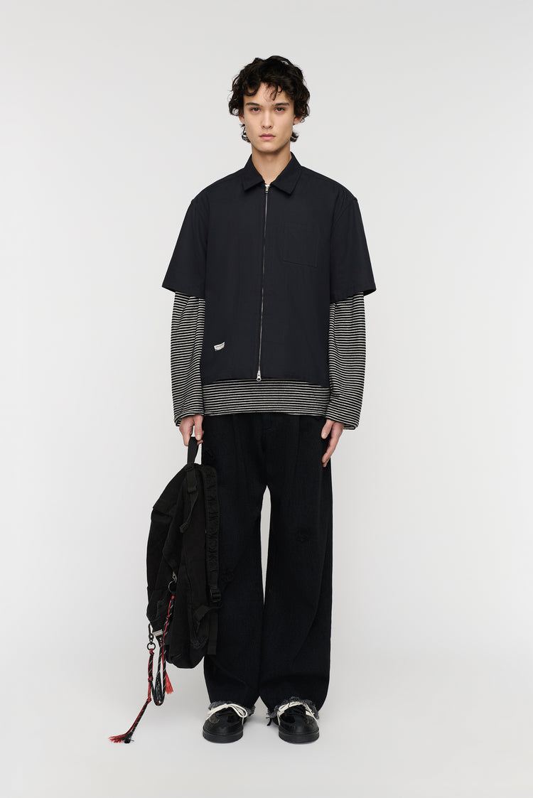 song for the mute Workman Zip Up Shirt / Song for the Mute